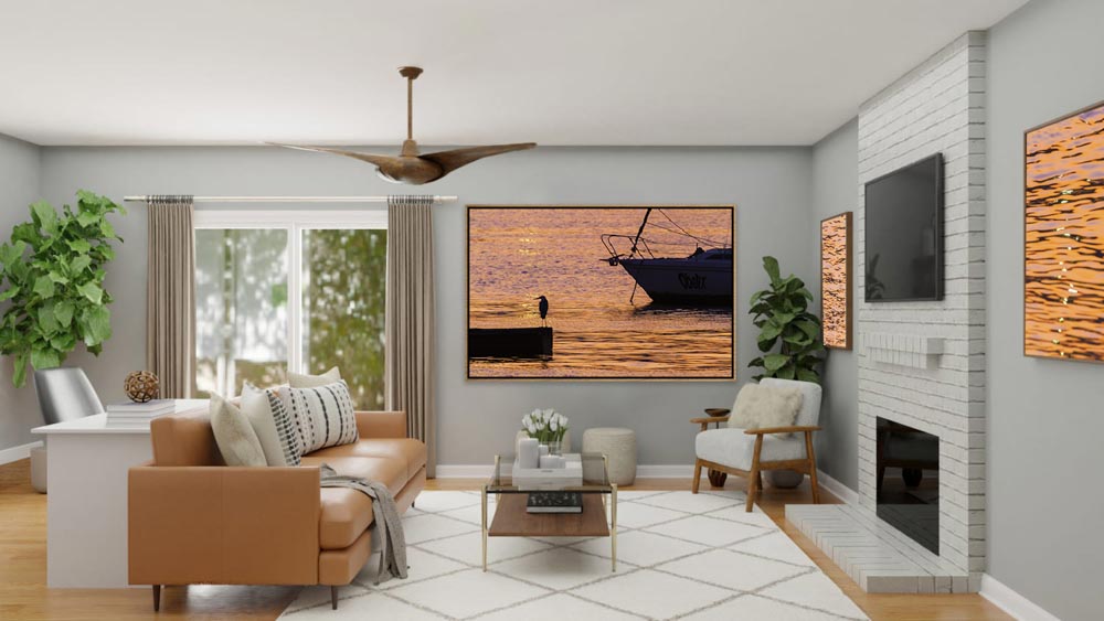 O Veleiro e a garça_