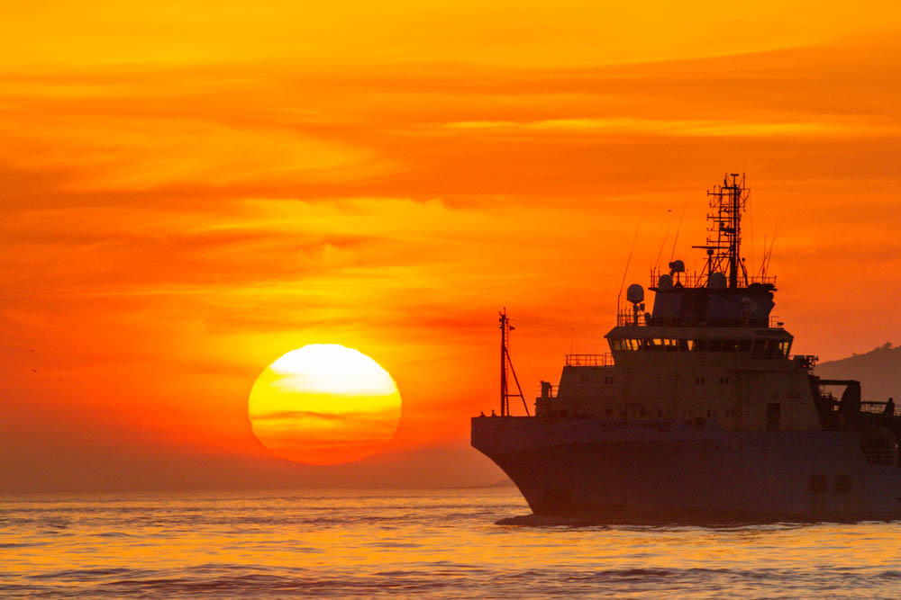 Por do sol cargueiro 1